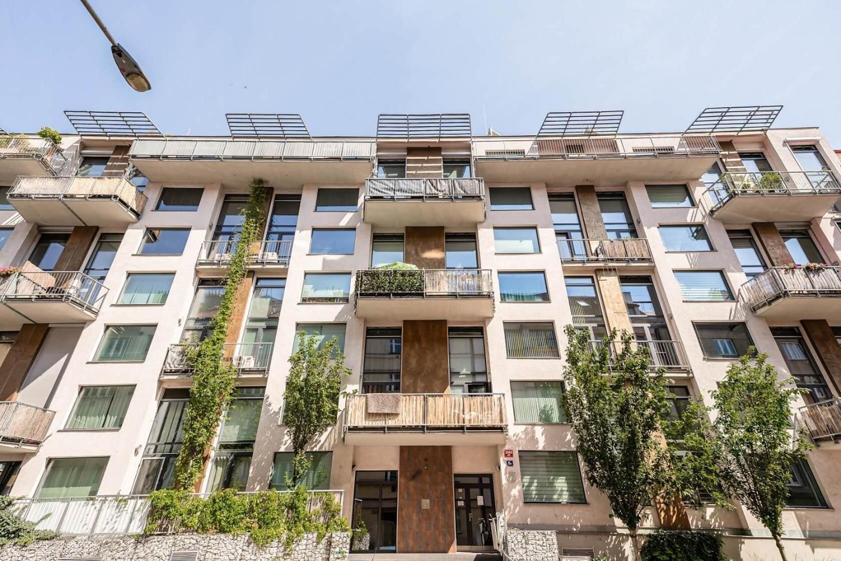 Apartments Palmovka Praha Bagian luar foto