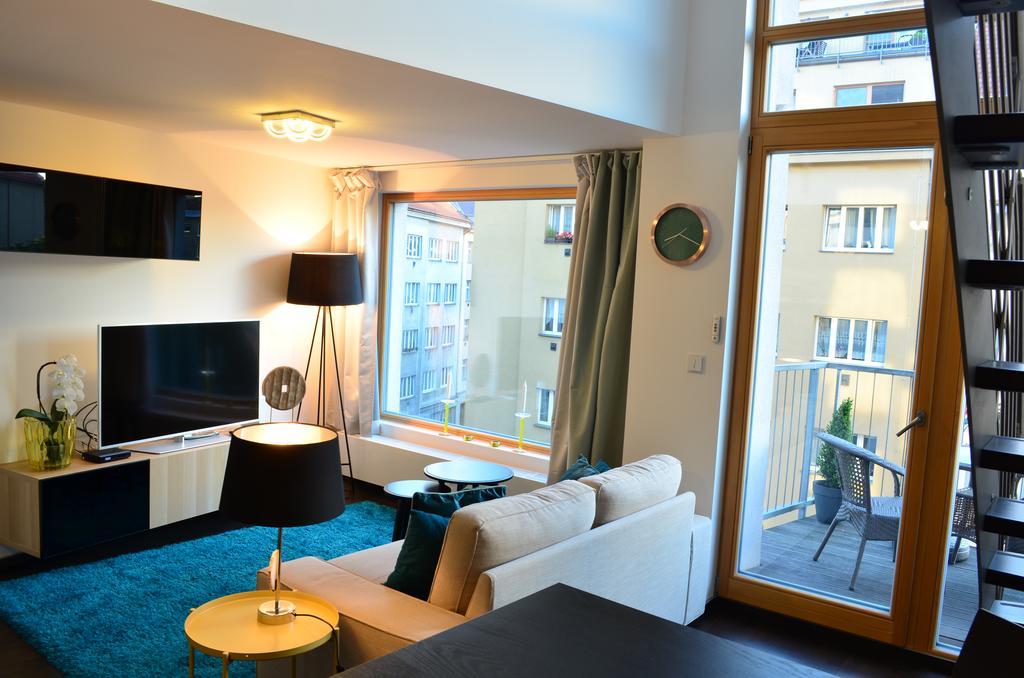 Apartments Palmovka Praha Bagian luar foto