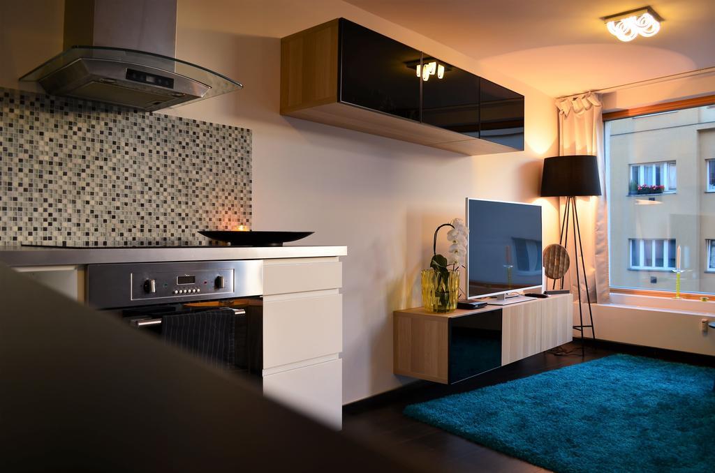 Apartments Palmovka Praha Bagian luar foto